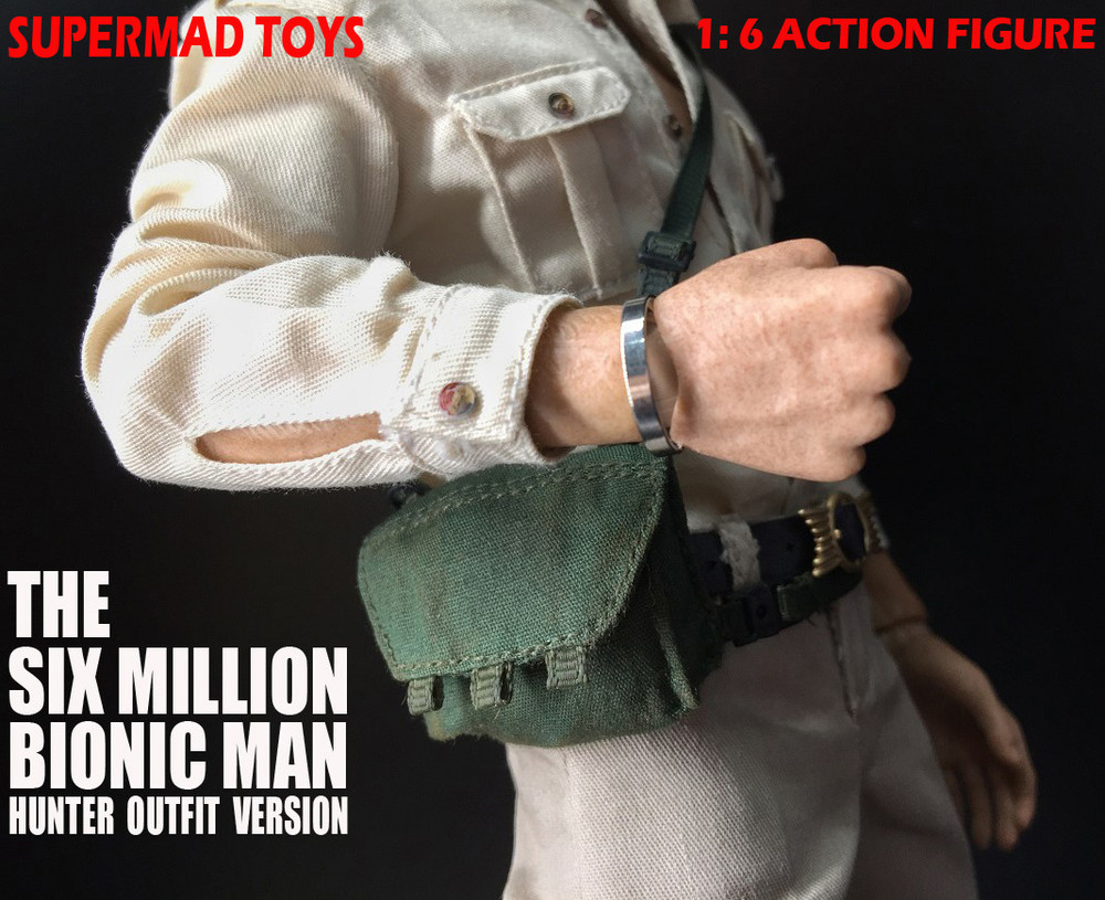 Supermad Toys The Six Million Dollar Man Hunter Outfits 1/6 Figure
