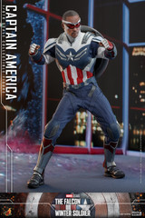 Hot Toys The Falcon and the Winter Soldier TMS040 Captain America Collectible Figure TMS040