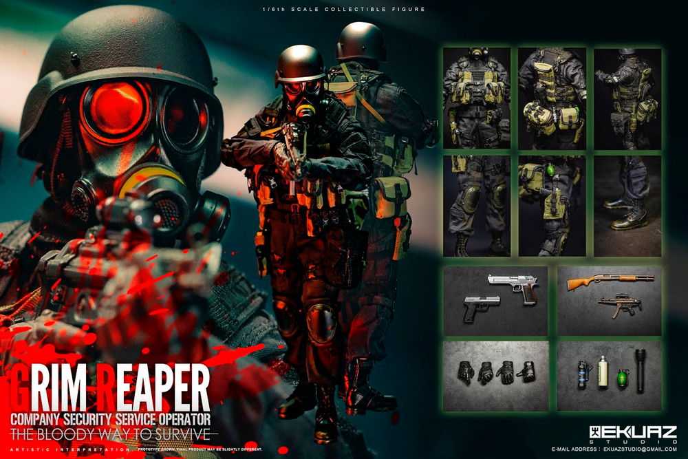 EKUAZ STUDIO GRIM REAPER FIGURE EKS05
