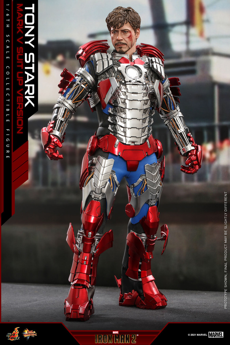 Hot Toys Tony Stark Iron Man MARK V 
