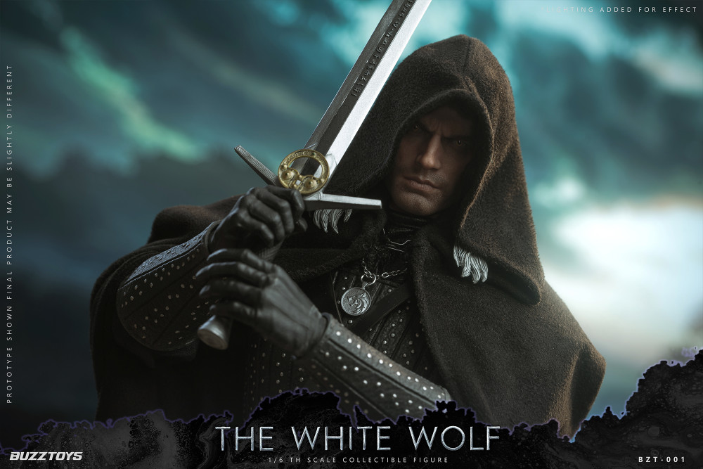 玄関先迄納品 1/6 BUZZTOYS ウィッチャー ゲラルト The White Wolf