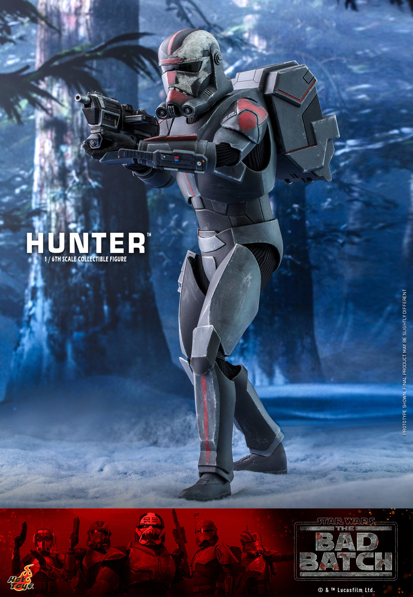 Hot Toys Star Wars: The Bad Batch™ Hunter™ 1/6th Scale Collectible Figure  TMS050