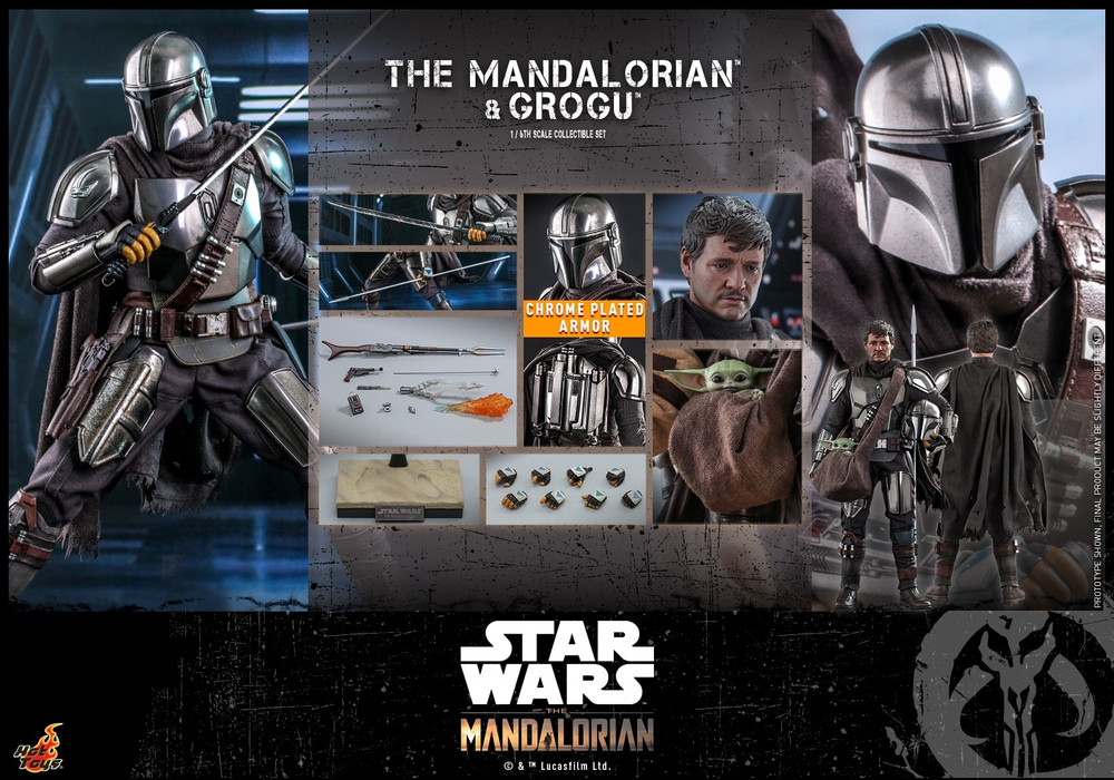 Hot Toys Star Wars The Mandalorian and Grogu TMS051