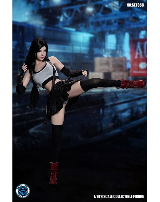 Super Duck Tifa Final Fantasy Fighting Goddess SET055 1/6 Costume