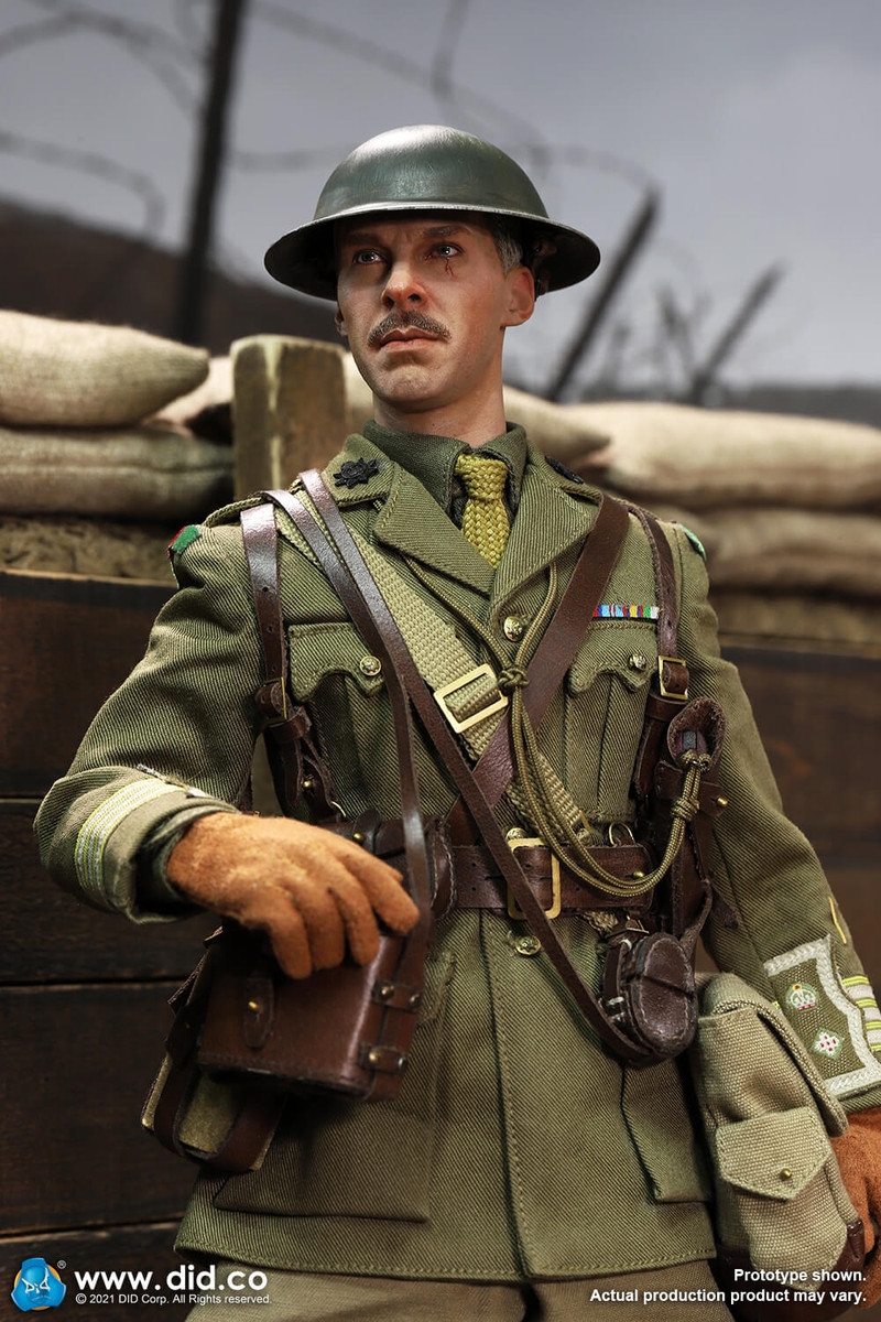 B11012 第一次世界大戦 イギリス軍 士官 マッケンジー大佐 1/6スケールフィギュア WW1 British Officer - Colonel  Mackenzie - おもちゃ、ゲーム