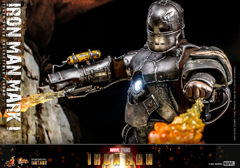 Hot Toys Iron Man Mark I Diecast 1/6 Figure MMS605D40