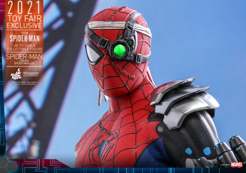 ホットトイズ VGM51 スパイダーマンサイボーグ・スーツ版1/6フィギュア ビデオゲーム・マスターピース】『Marvel's Spider