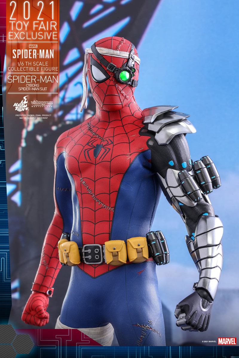 Hot Toys spider-man cyborg spider-man suit VGM51
