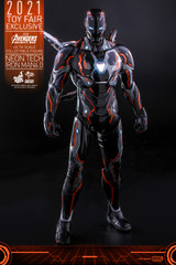 Hot Toys Avengers: Infinity War 1/6 Neon Tech Iron Man 4.0 Figure MMS597D39