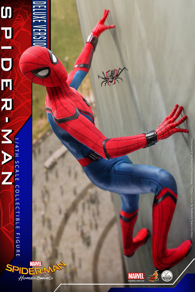 Hot Toys QS015 1/4th Scale Spider-Man: Homecoming Figure (Deluxe Version)