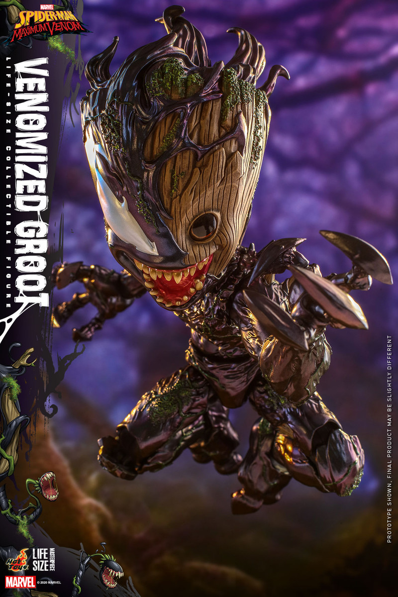 ホットトイズTMS027 スパイダーマン グルート ヴェノム版 groot テレビ・マスターピース】『スパイダーマン：マキシマム