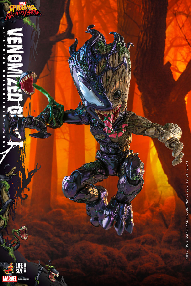 Hot Toys Venomized Groot Life-Size Spider-Man: Maximum Venom LMS014