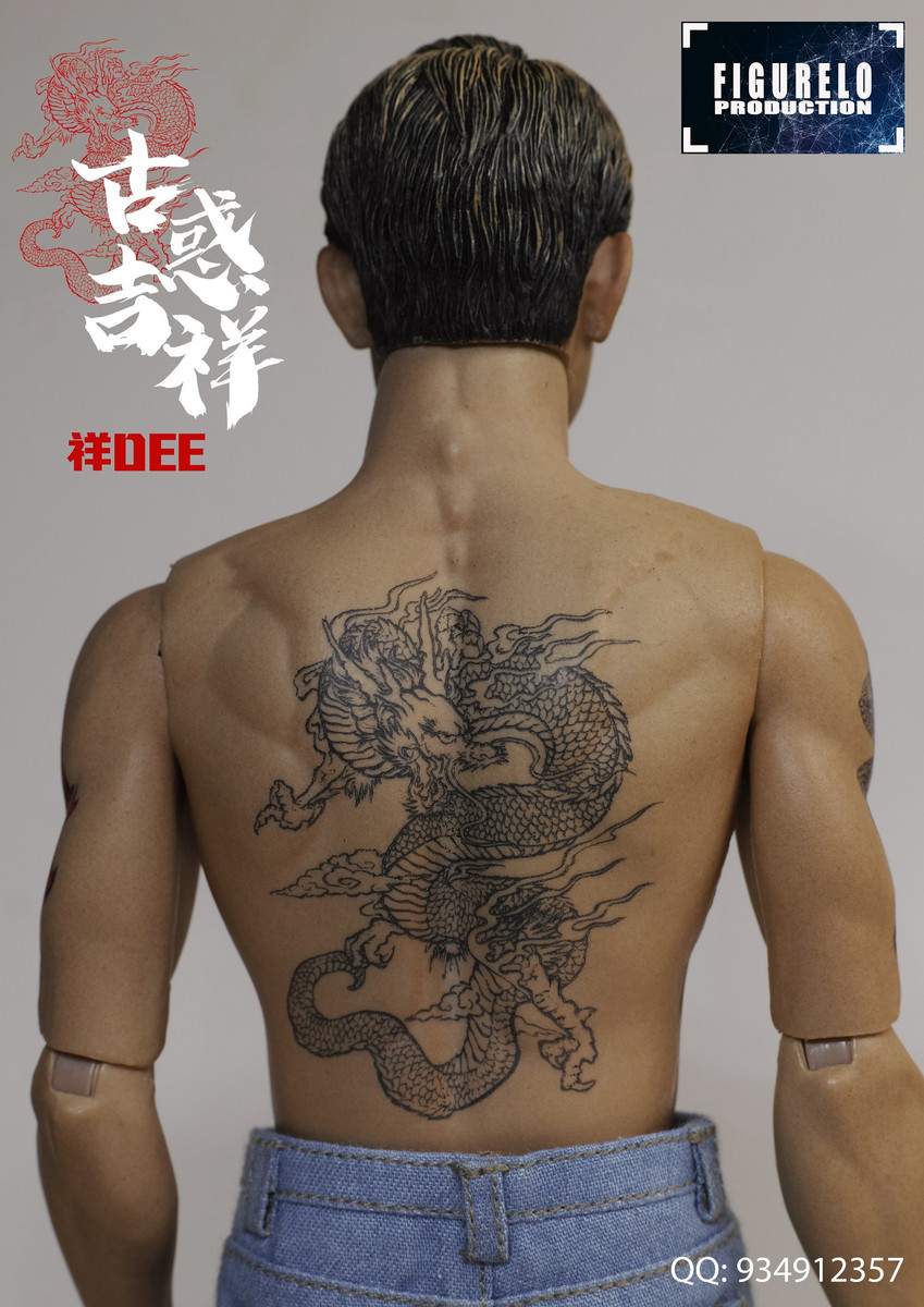 FIGURELO Production 1/6 古惑仔 祥dee FIGURELO Production 1/6 Andy Lau Gangster Cheung Dee Figure