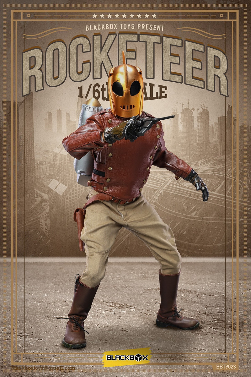 BLACKBOX TOYS BBT9023 Rocketeer 1/6 Figure