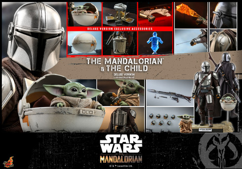 Hot Toys TMS015 The Mandalorian and The Child (Deluxe Version)