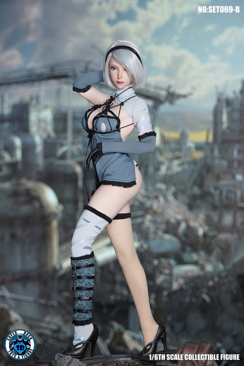 SUPER DUCK 1/6スケールフィギュア SET069 女性ロボット SUPER DUCK 1/6スケールフィギュア SET069 女性ロボット