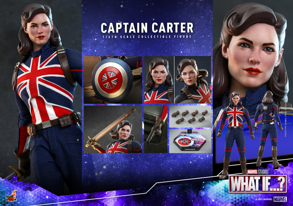 Hot Toys Captain Carter What If TMS059 1/6 Figure