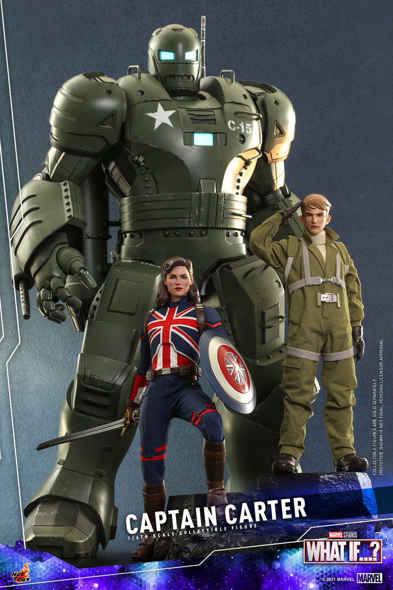 TMS059 ホットトイズ ホワット・イフ...？1/6 キャプテン・カーター Hot Toys Captain Carter What If TMS059 1/6 Figure