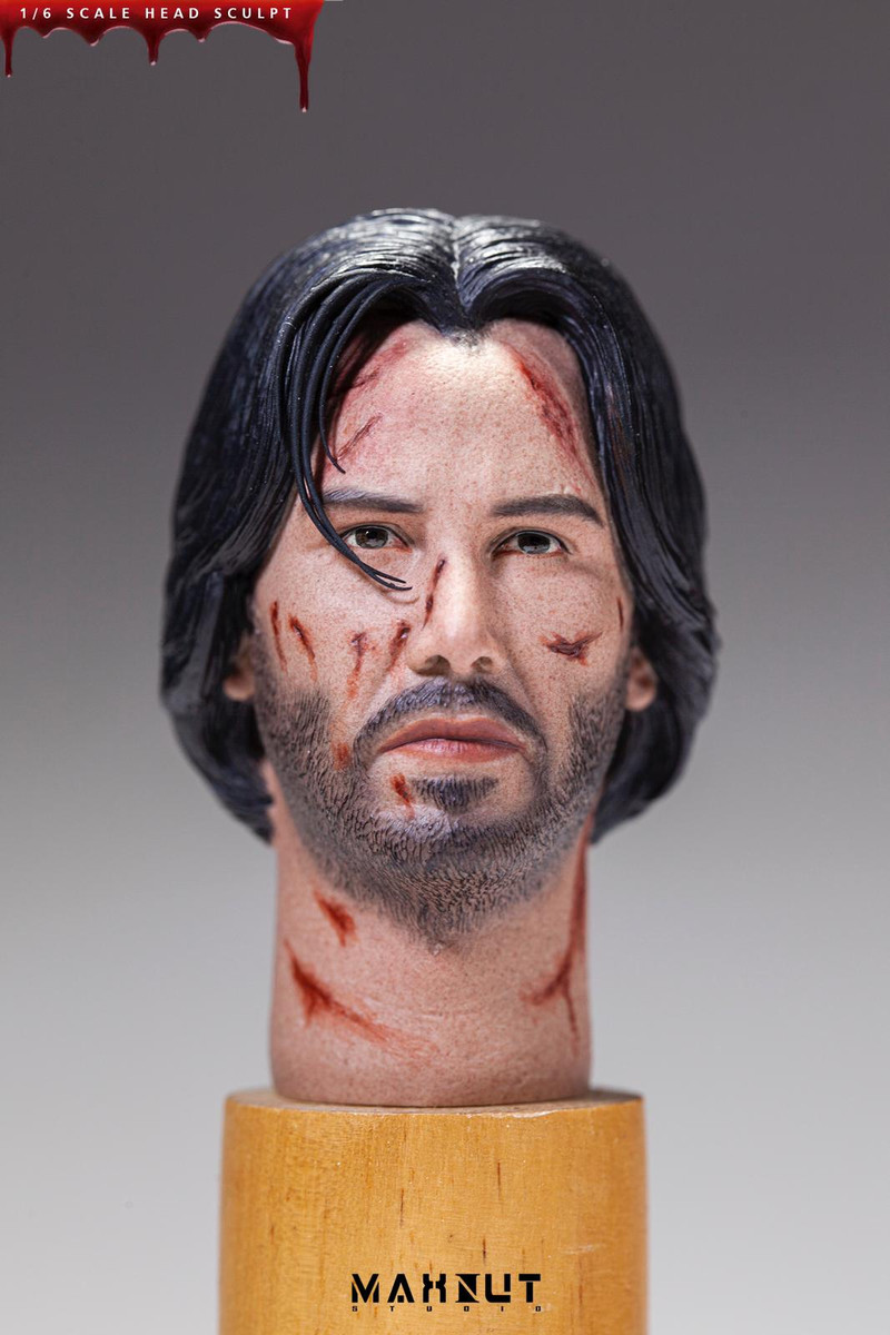 MAXNUT Studio 1/6 John Head Sculpt Battle Damaged M002