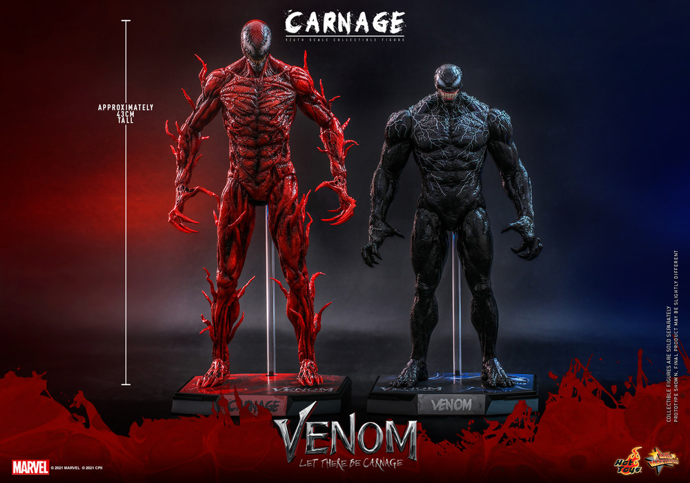 Hot Toys Carnage Deluxe Version: Venom: Let There Be Carnage