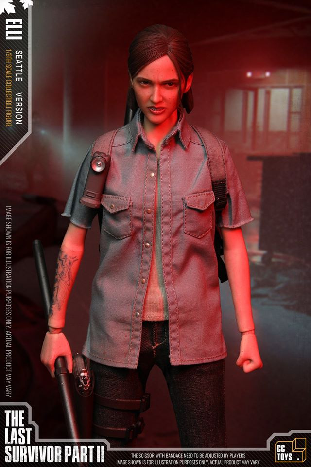 CC TOYS 1/6 Elli エリー ラストオブアス フィギュア CCTOYS Ellie THE LAST SURVIVOR 2 1/6 Scale Figure Model