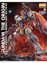 Bandai 1/100 Gundam Master Grade MG RX-78-02 The Origin plastic model