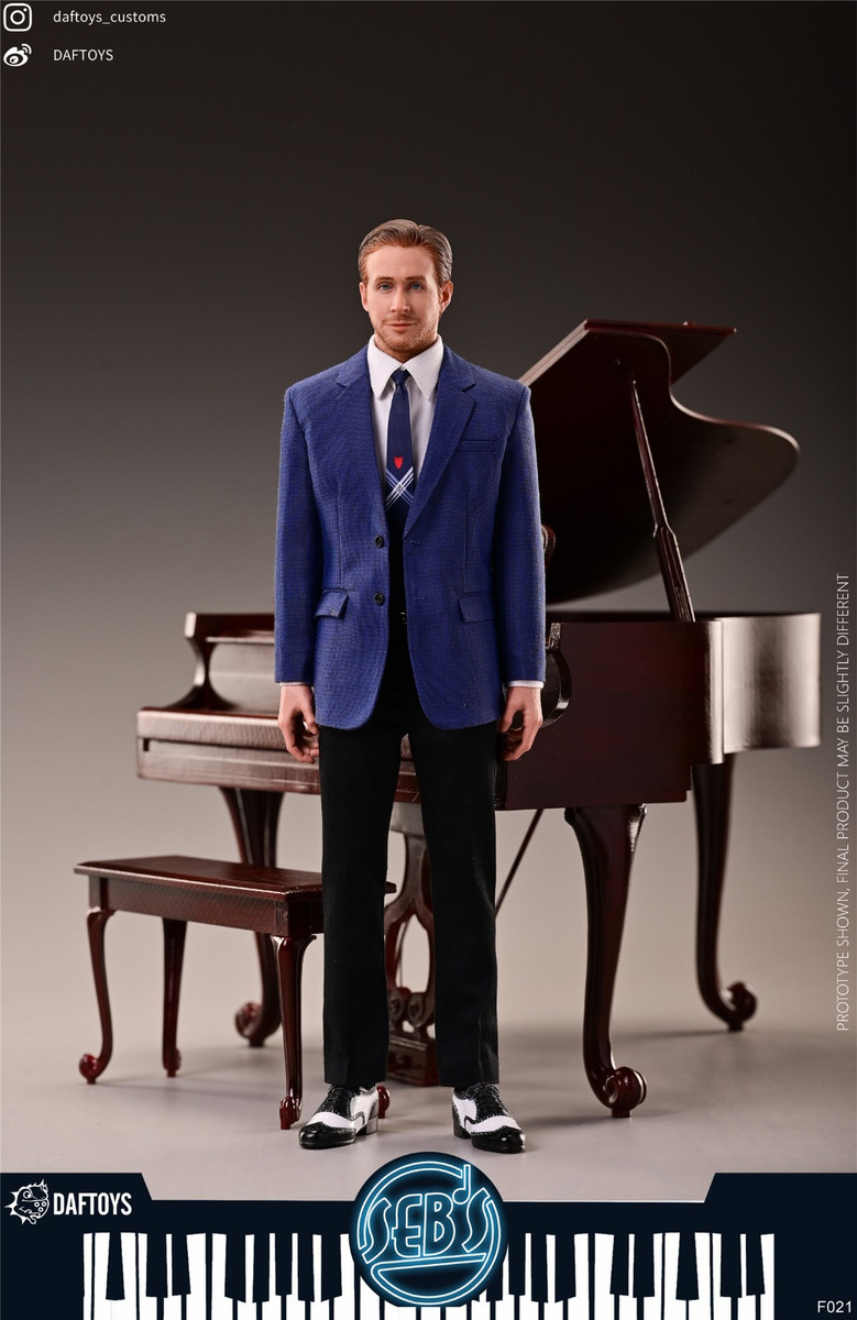 Daftoys Seb's 1/6 Figure + Piano F021 DX Version