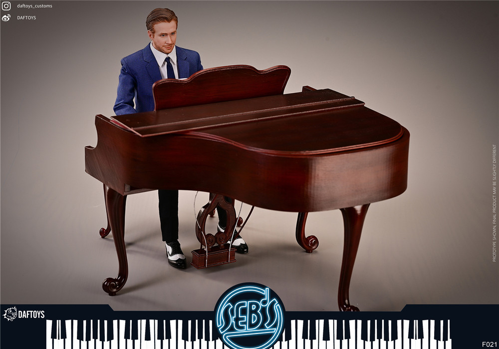 Daftoys Seb's 1/6 Figure + Piano F021 DX Version