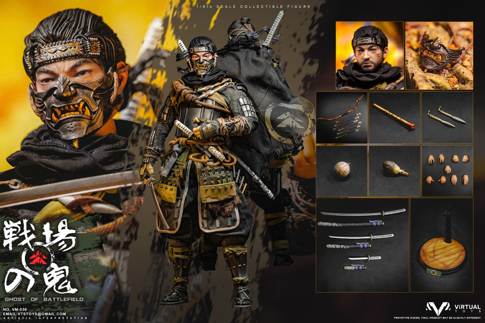 VTS VM-036A GHOST OF BATTLEFIELD 戦場の鬼 VTS TOYS 1:6 Scale Ghost of Battlefield VM-036A standard