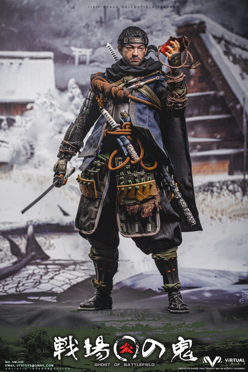 VTS TOYS 1:6 Scale Ghost of Battlefield VM-036A standard