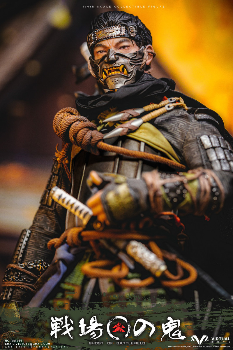 VTS TOYS 1:6 Scale Ghost of Battlefield VM-036A standard