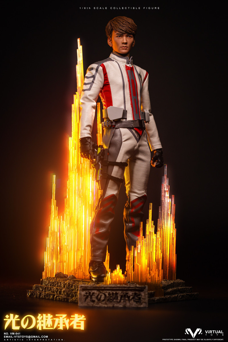 VTS TOYS VM-041B 1/6 アクションフィギュア DX版 VTSTOYS Successor of Light VM-041DX Ultraman Collector's Edition