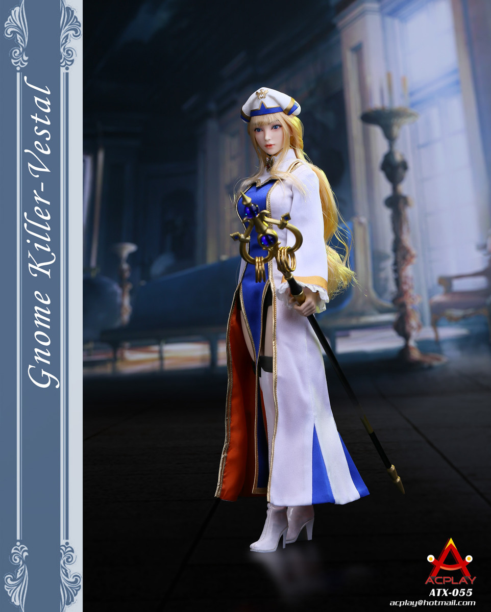 ACPlay Gnome Killer Vestal フィギュア New Acplay Gnome Killer Vestal 1/6 Scale Female Action