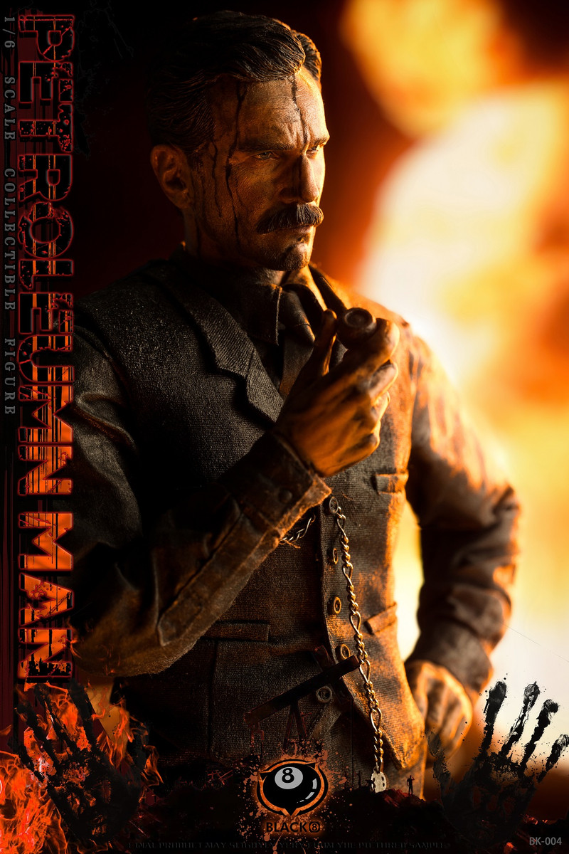 BLACK 8 STUDIO 1/6 Petroleum Man 石油王 ヘッド BLACK 8 STUDIO Petroleum Man BK-004
