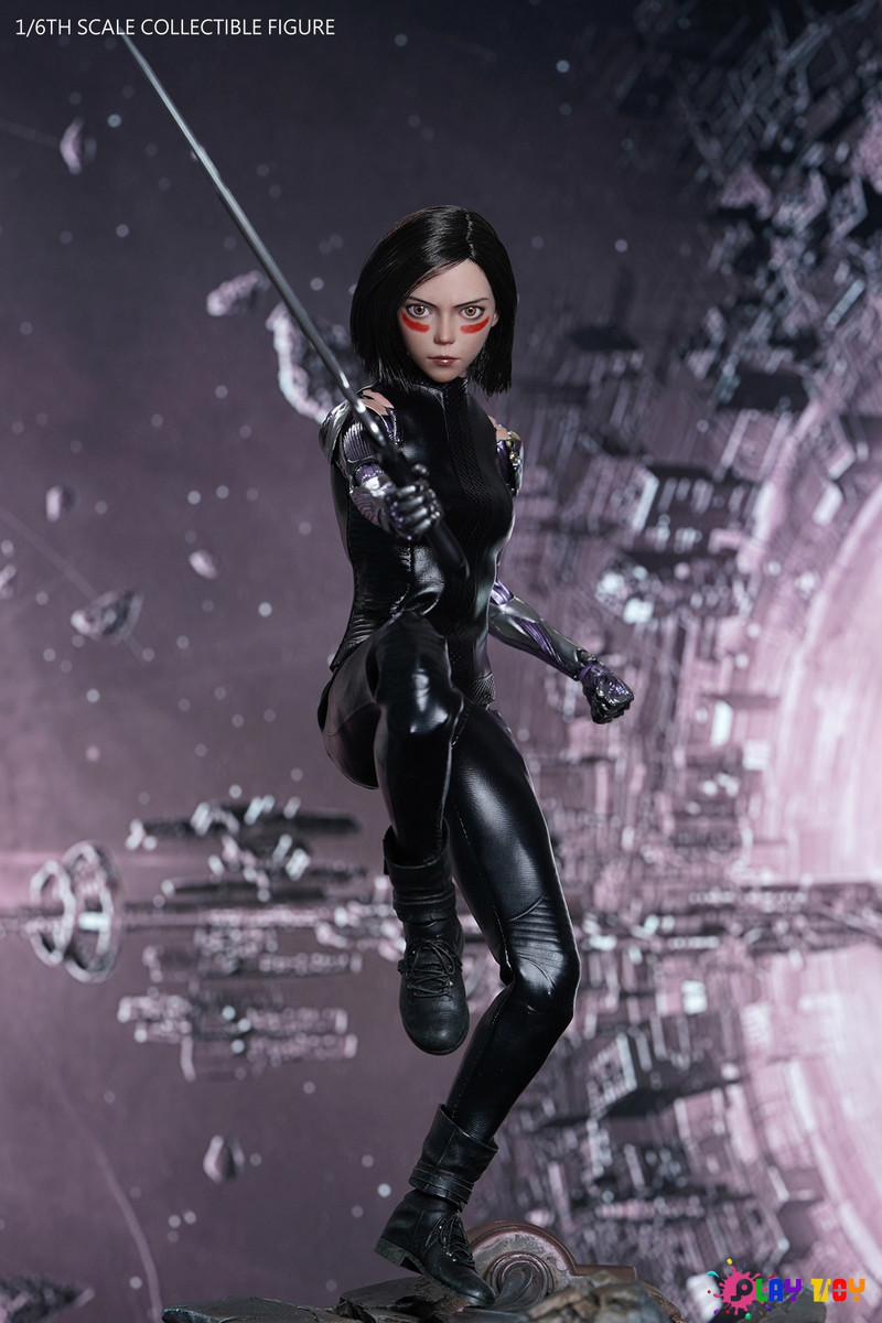 PLAY TOY 1/6 バトル エンジェル 競技.Ver P017A PLAY TOY P017-A 1/6 Alita Battle Angel Collectible Female