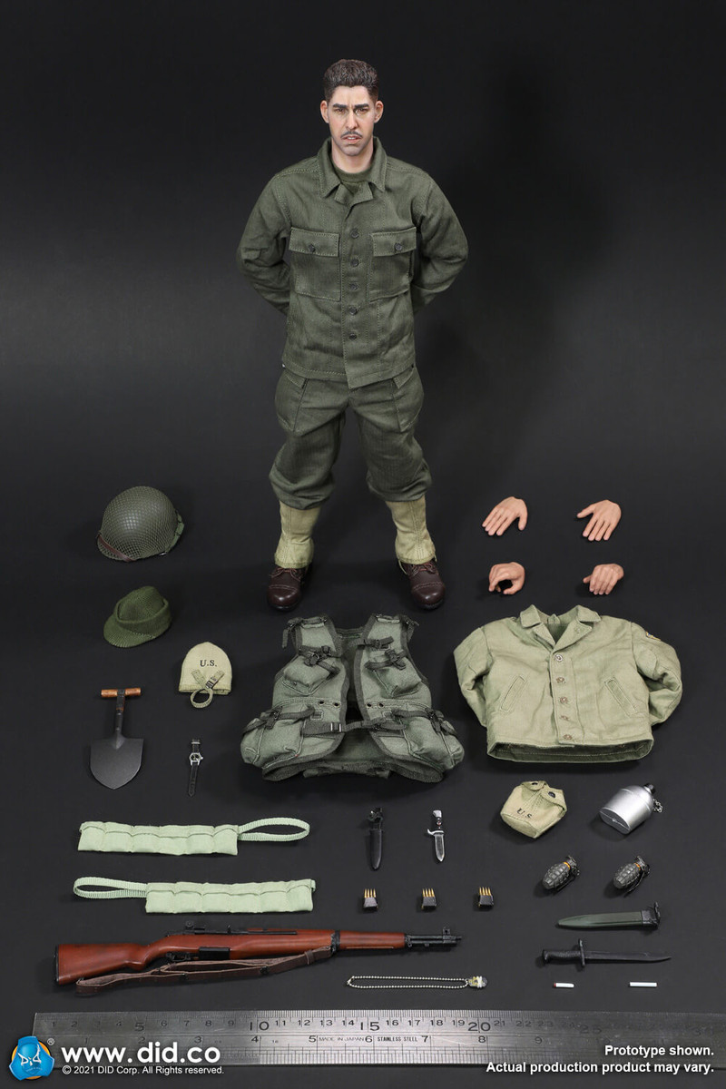 DID US Rangers Private Mellish A80155 1/6 Figure WWII