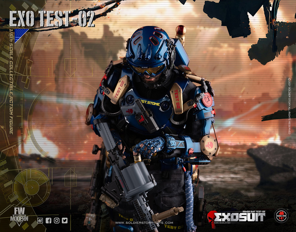 SoldierStory SS125 EXO SKELETON ARMOR SUIT TEST-02