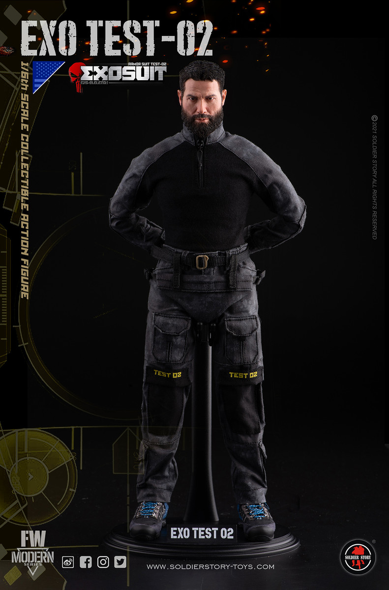 その他 Soldier Story SS125 1/6 EXO SKELETON SoldierStory SS125 EXO SKELETON ARMOR SUIT TEST-02