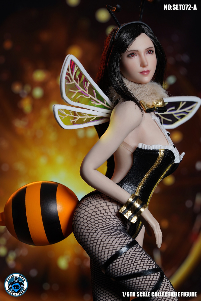 Super Duck SET072 Sexy Bee 1/6 female Head Sculpt + Costume