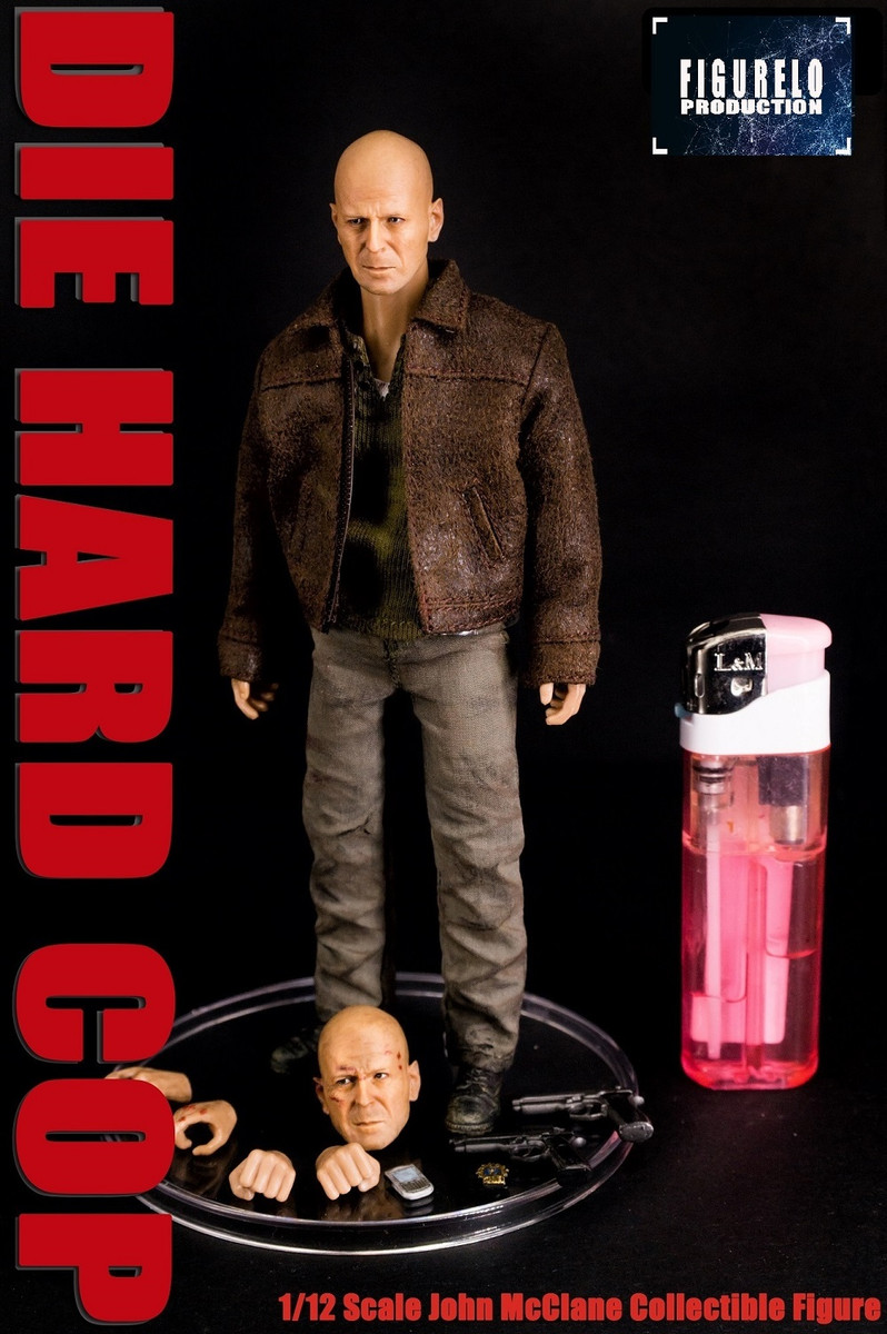 FIGURELO Production Die Hard Cop John 1/12 Scale Figure