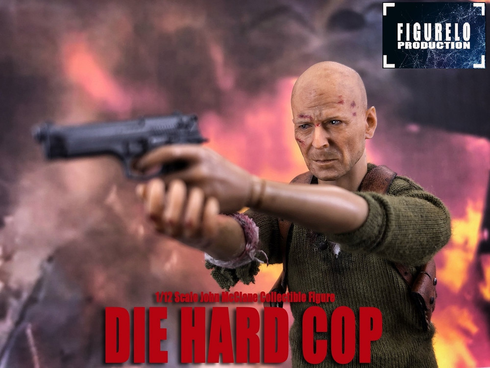 FIGURELO Production Die Hard Cop John 1/12 Scale Figure