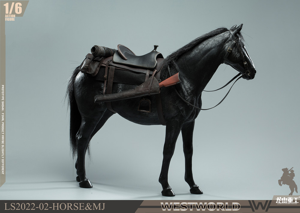 Long Shan Heavy Industries 1/6 Horse West World Man in Black