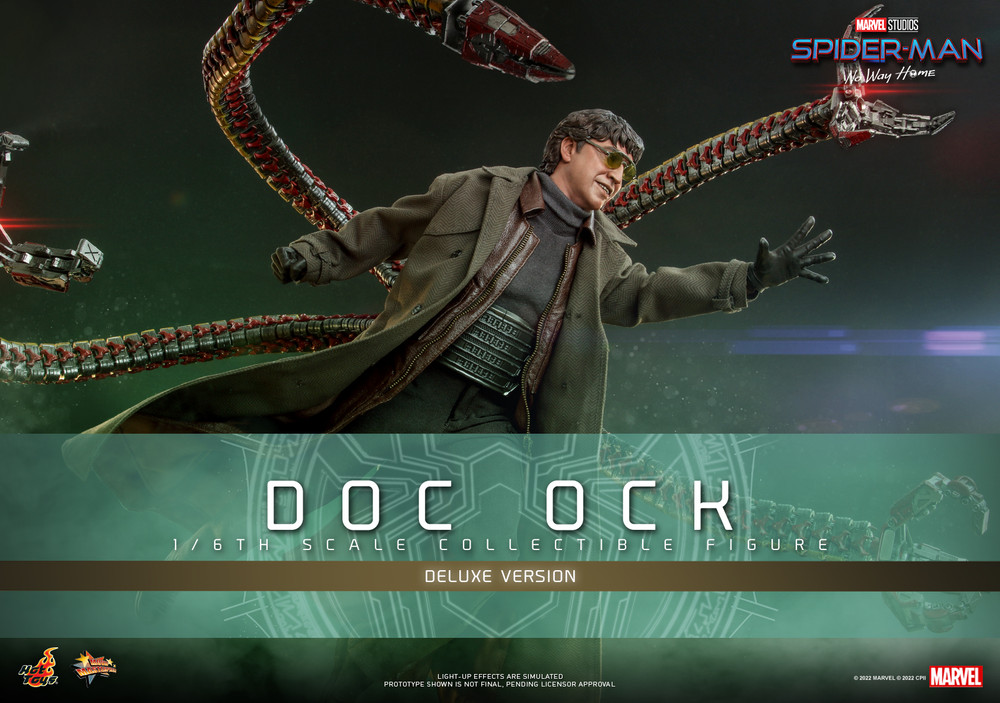 Doc Ock Deluxe Version Hot Toys MMS632 Spider-Man: No Way Home