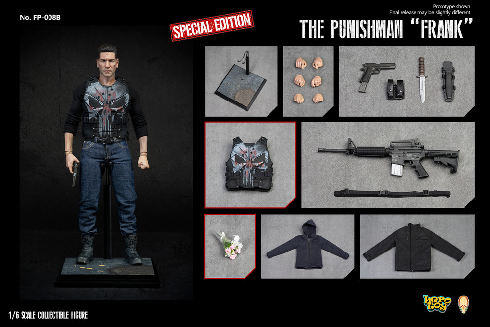 The Punishman Frank Special Edition FP008B Hero Toy Facepool