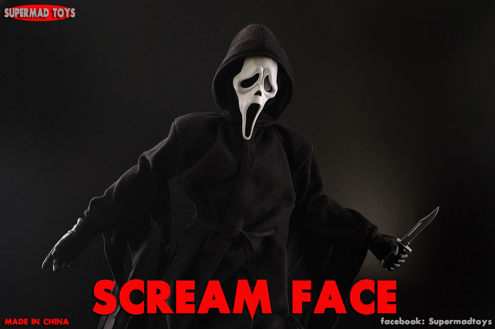 Scream Face 1/6 SUPERMAD TOYS action figure ghost