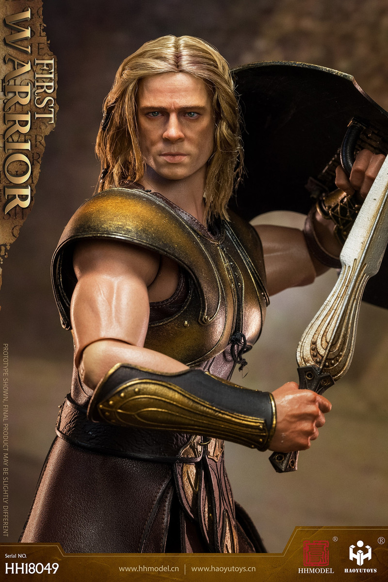 HAOYUTOYS Greek Warrior War version Troy 1/6 Figure