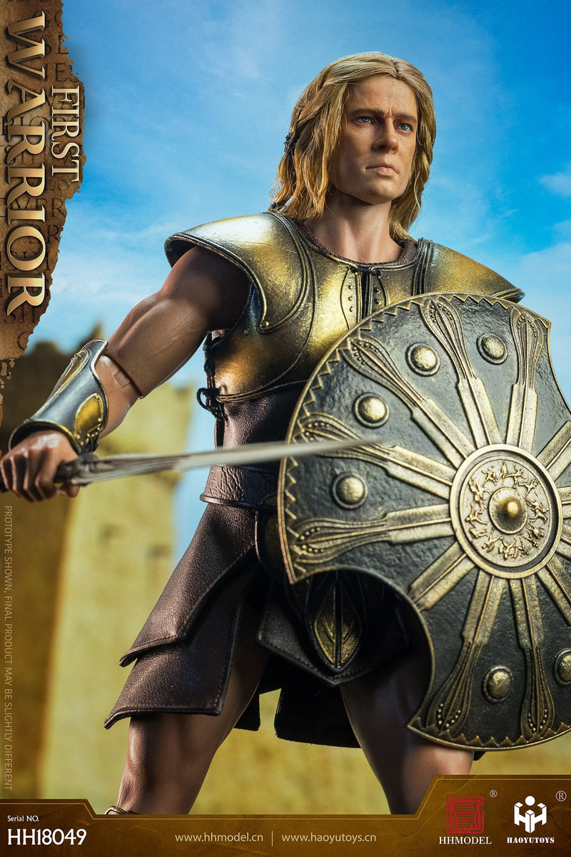 HAOYUTOYS Greek Warrior War version Troy 1/6 Figure
