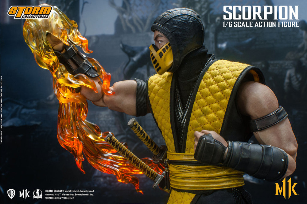 Storm Collectibles Scorpion Mortal Kombat 1/6 Figure