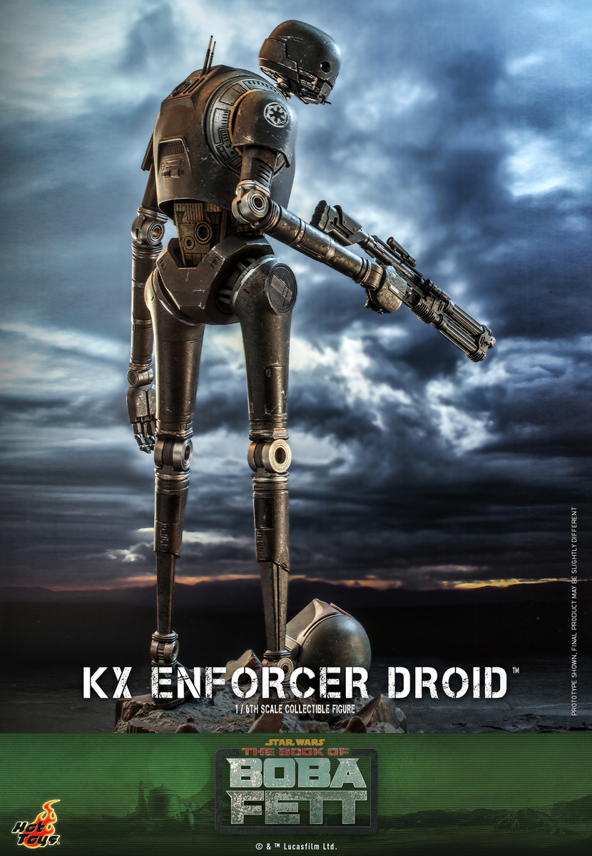 Hot Toys KX Enforcer Droid TMS072 Star Wars The book of boba fett