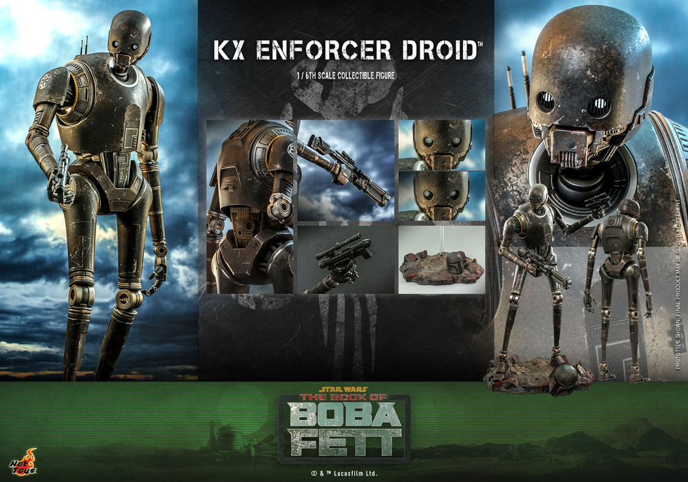 Hot Toys KX Enforcer Droid TMS072 Star Wars: The Book of Boba Fett